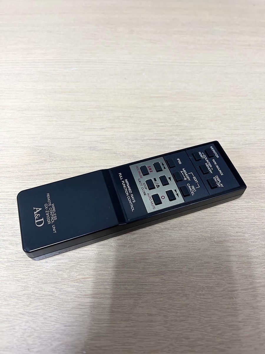 A&D カセットデッキ用 リモコン GX-Z9100R - メルカリ