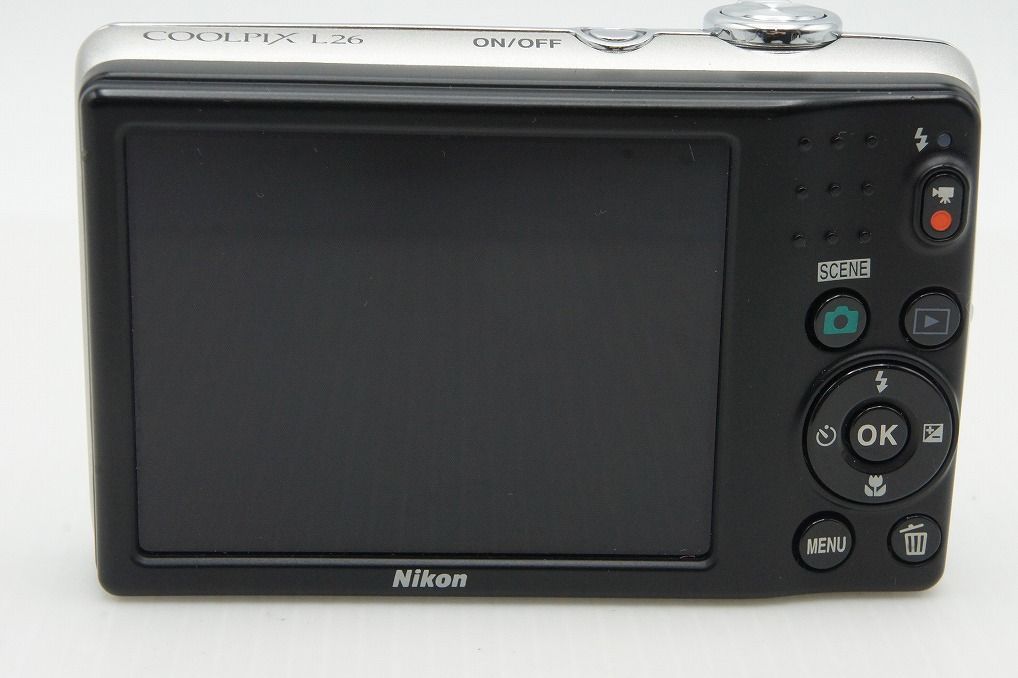 良品 Nikon ニコン COOLPIX L26 コンパクトデジタルカメラ シルバー