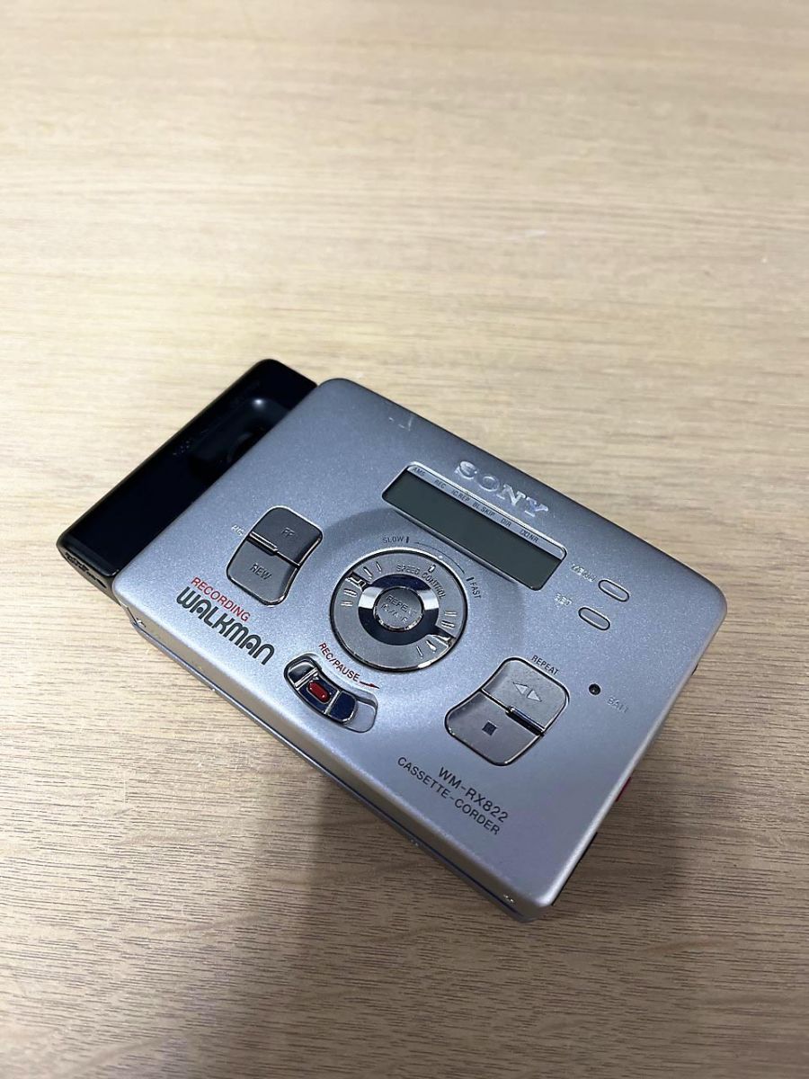 SONYウォークマン WM-RX822 カセットプレーヤー 現状品】 SONY ソニー カセットプレーヤー WALKMAN ウォークマン WM