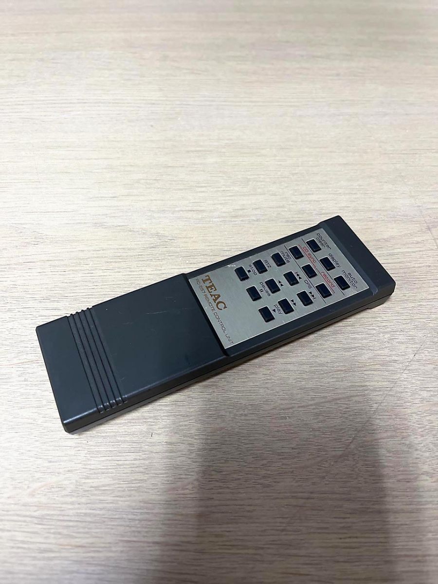 ティアック TEAC カセットデッキ純正リモコン RC-557 TEAC ティアック カセットデッキ用 リモコン RC-557 - メルカリ