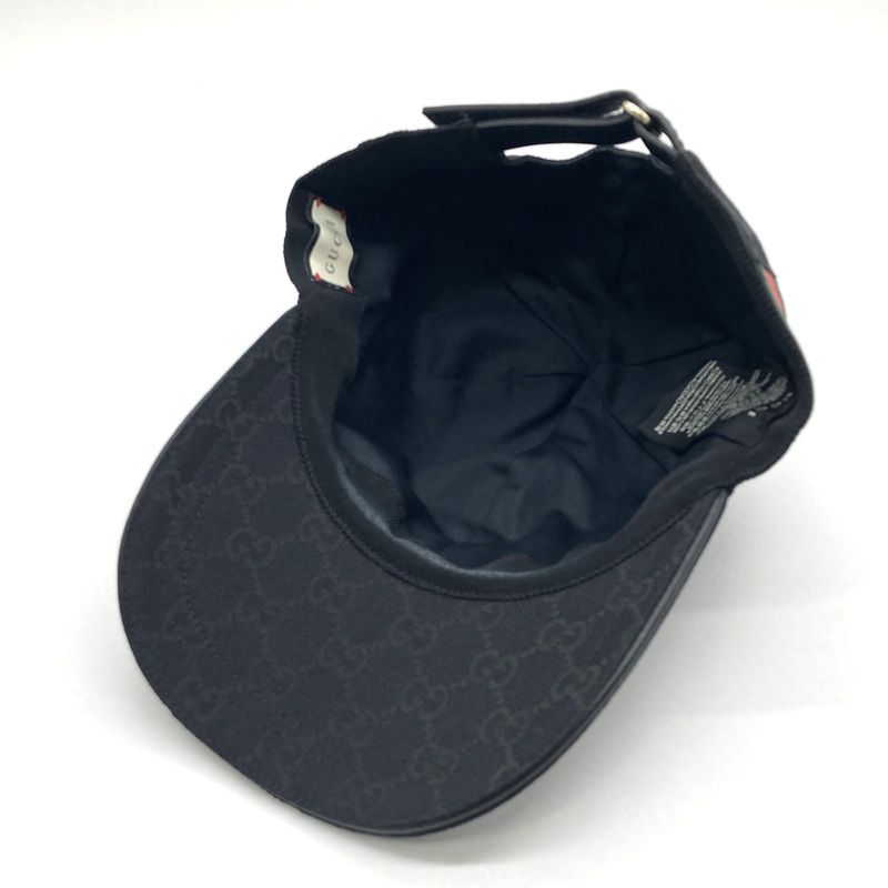 GUCCI グッチ ベースボールキャップ GGキャンバス 総柄 イタリア製