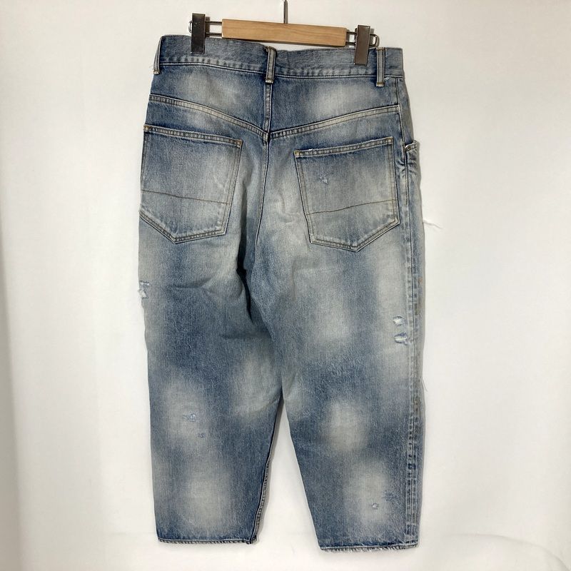 ANCELLM アンセルム セルビッジテーパード5ポケットデニムパンツ ANC