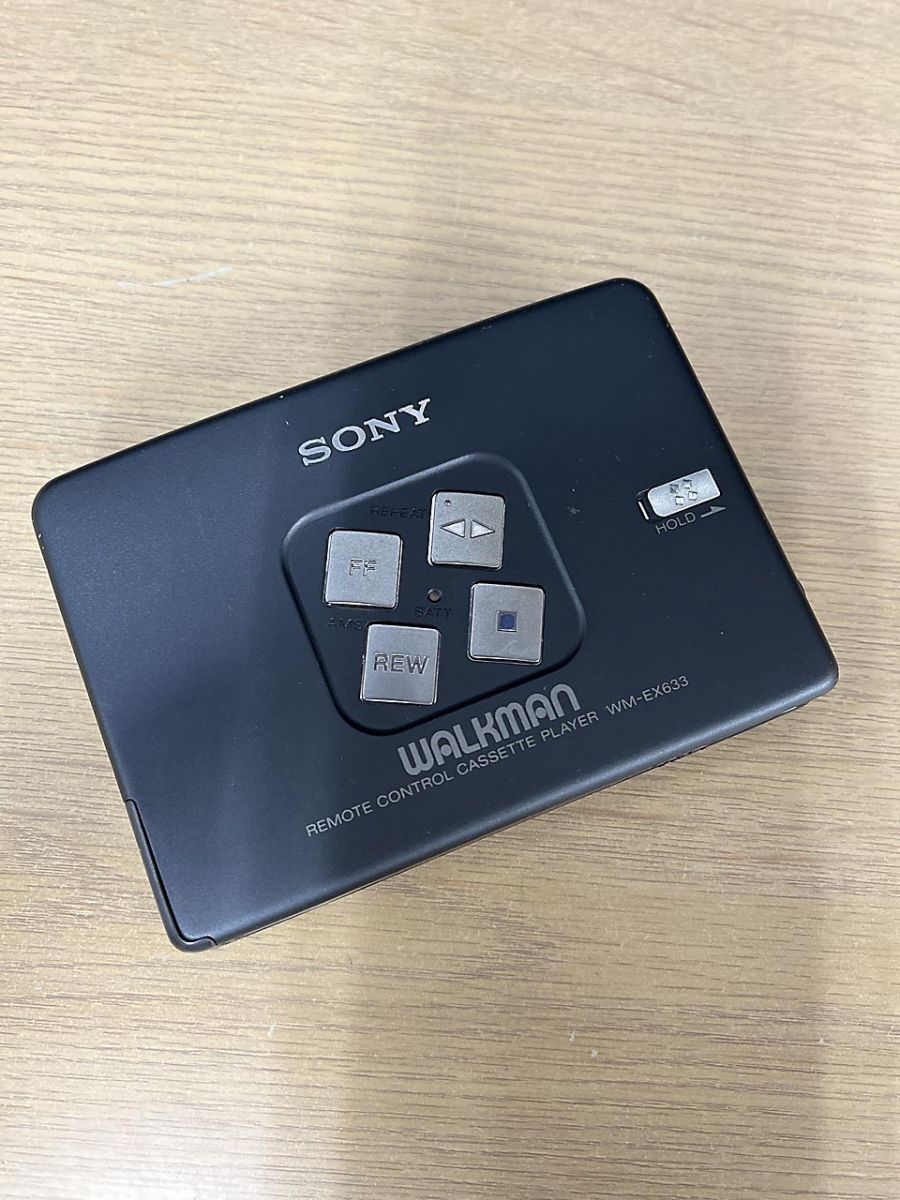 動作　WM-EX633　カセット　ウォークマン　　Walkman　SONY SONY Cassette Walkman WM-EX633 Brown Reconditioned MEGABass Skip