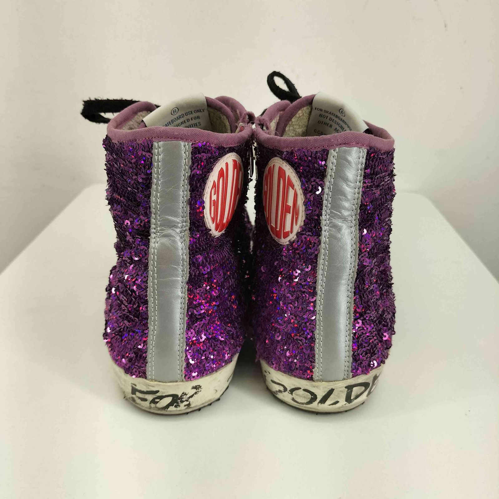 ゴールデングース GOLDEN GOOSE グリッター ラメ ハイカット