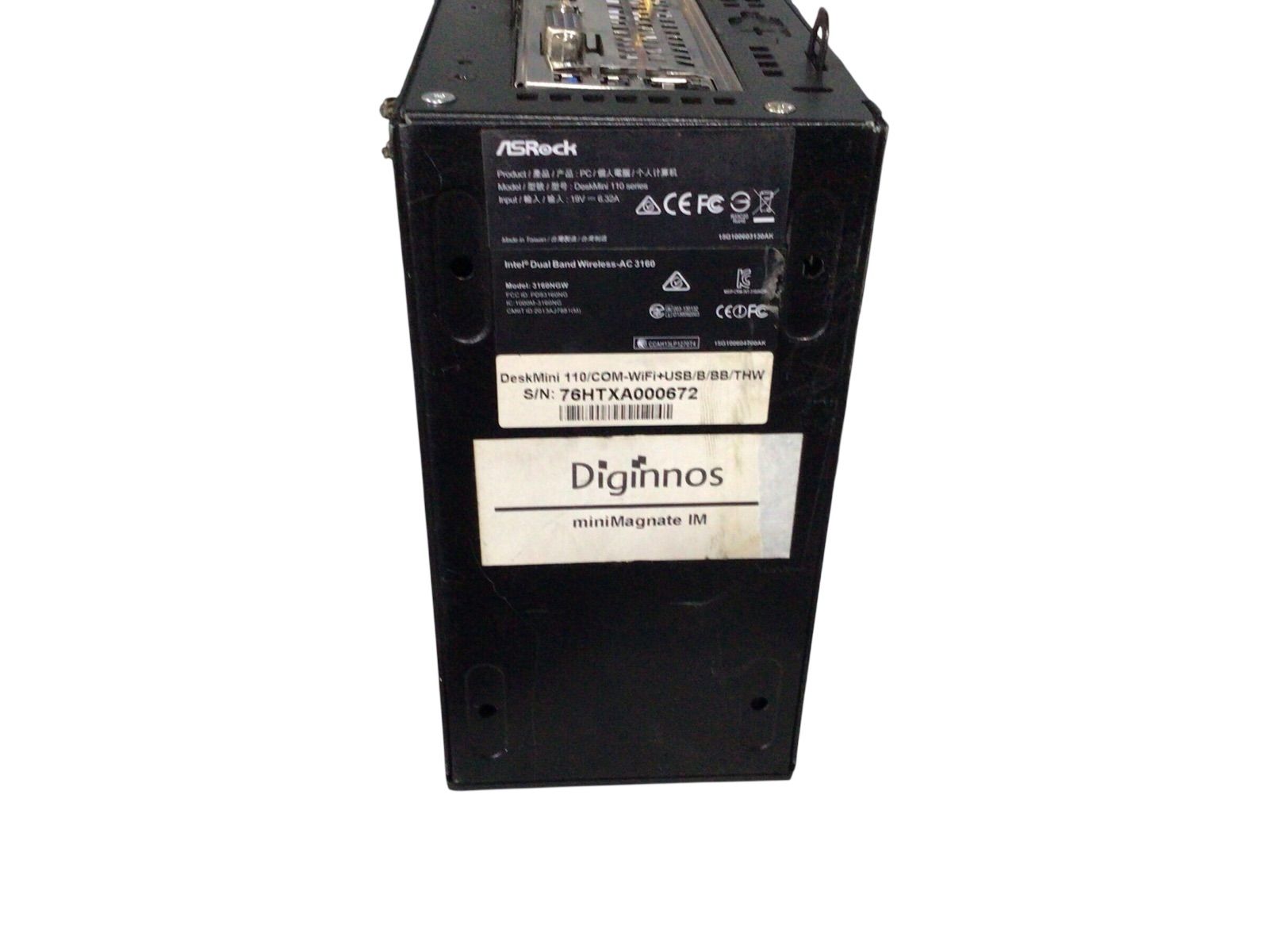 ジャンク］ASROCK Deskmini 110 Series/ CPU CORE i5-7th/メモリ無し