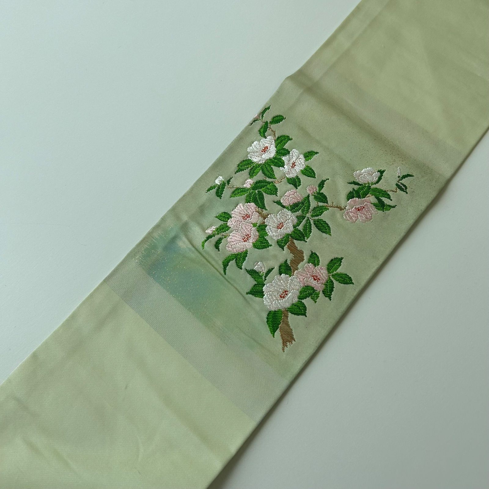 名古屋帯 正絹 美しい花草 九寸 MA-2793 - メルカリ