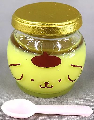 ぽむぽむ出品 中古】トレーディングフィギュア ポムポムプリンのビン入りプリン