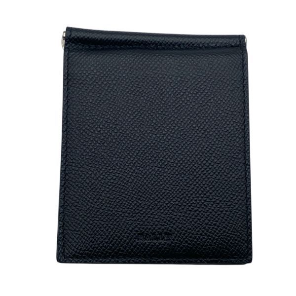 美品 バリー BALLY 二つ折り財布 マネークリップ カードスロット
