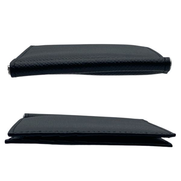 美品 バリー BALLY 二つ折り財布 マネークリップ カードスロット