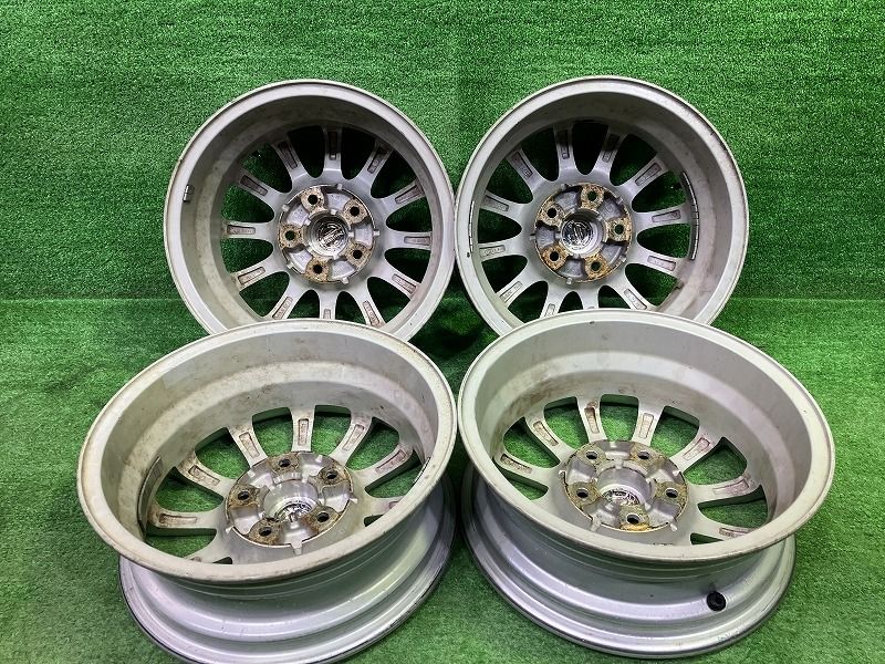 日産 NISSAN 純正オプション ラフェスタ B30 ホイール アルミ シルバー