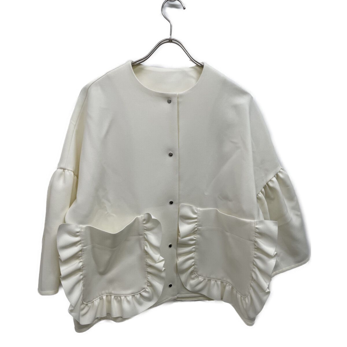 yori ヨリ YR2225-006SP-3 ﾎﾜｲﾄ ﾌﾘﾙｼﾞｬｹｯﾄ F - メルカリ