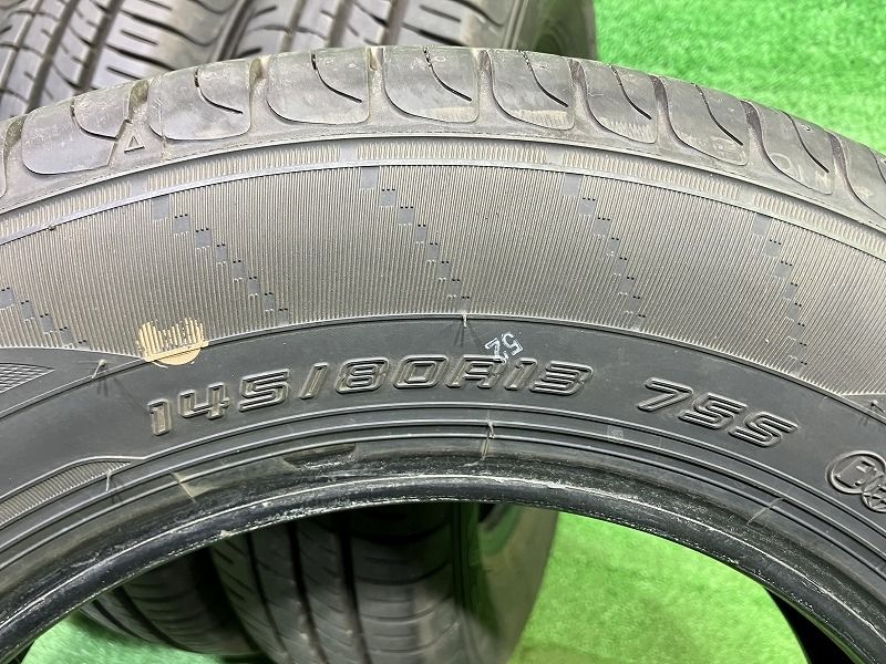 DUNLOP サマー ダンロップ エナセーブEC204 145/80R13 4本 5ミリ 2023 