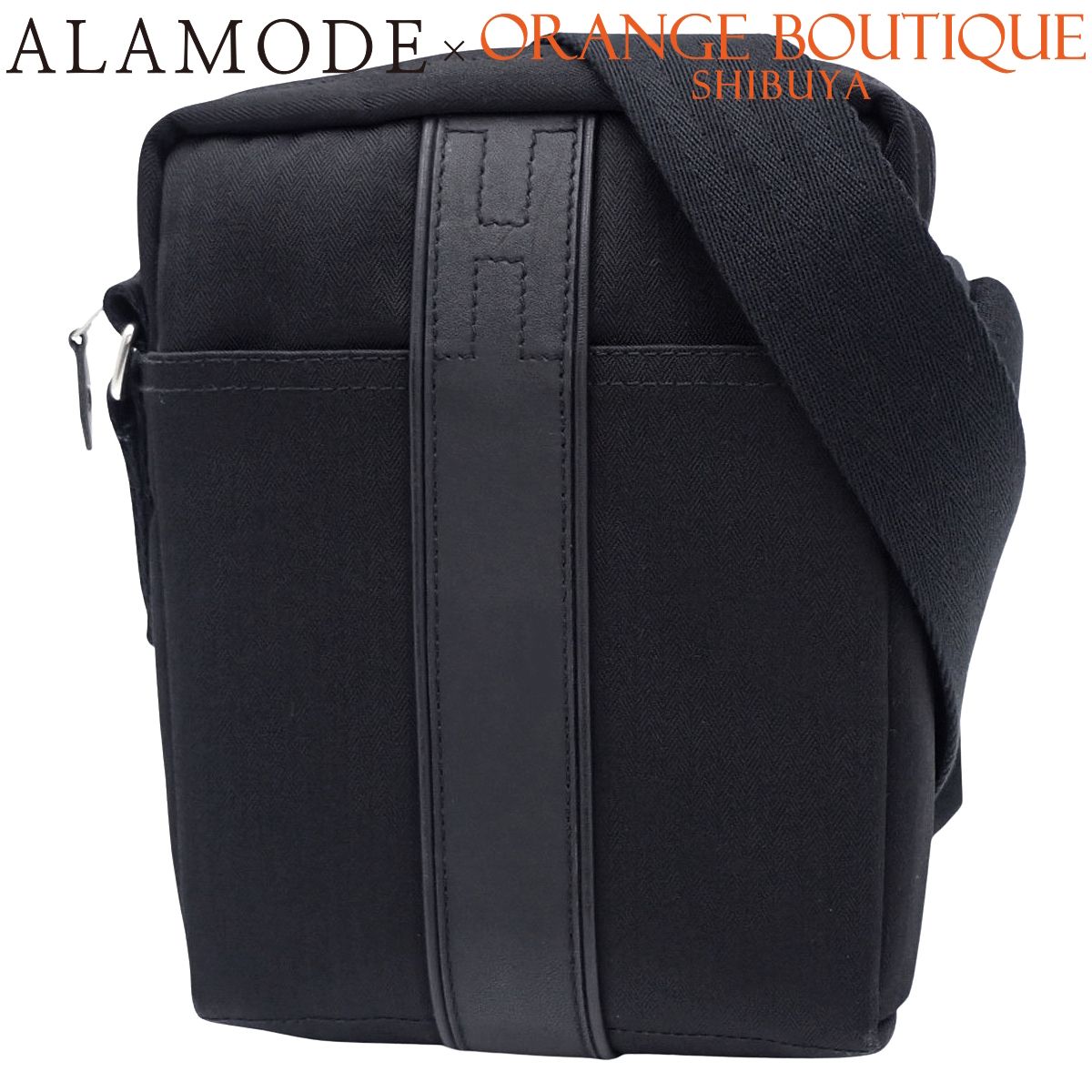 HERMES(エルメス) アカプルコ バンドリエールPM ブラック黒 トワル