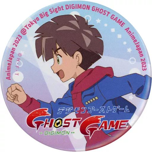 中古】バッジ・ピンズ 天ノ河宙(デジモンゴーストゲーム) 「AJガチャ