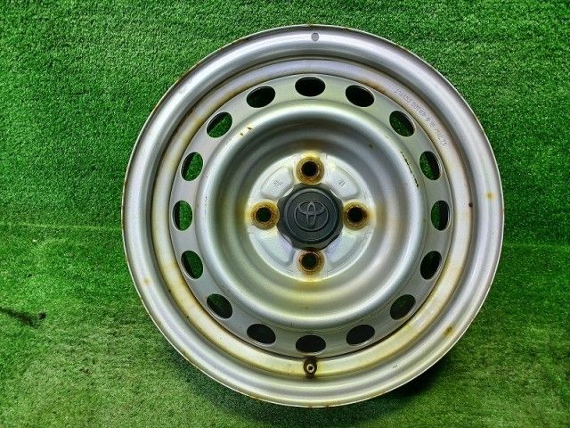 トヨタ TOYOTA 純正 サクシード  NHP160V ホイール スチール シルバー 14インチ 5J 4穴 4本 100 トヨタ TOYOTA 純正 サクシード NHP160V ホイール スチール シルバー