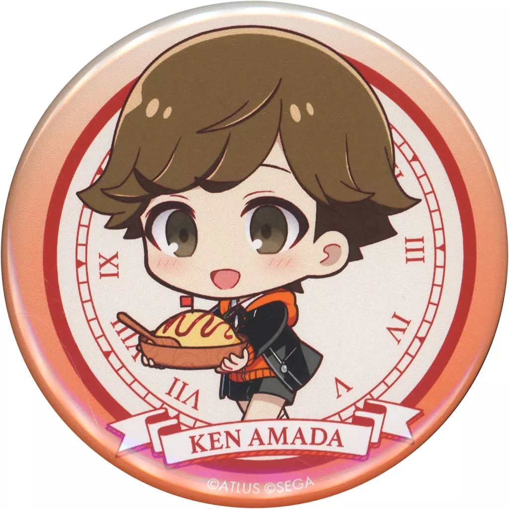 中古】バッジ・ビンズ 天田乾 「ペルソナ3 リロード COLLABORATIONCAFE