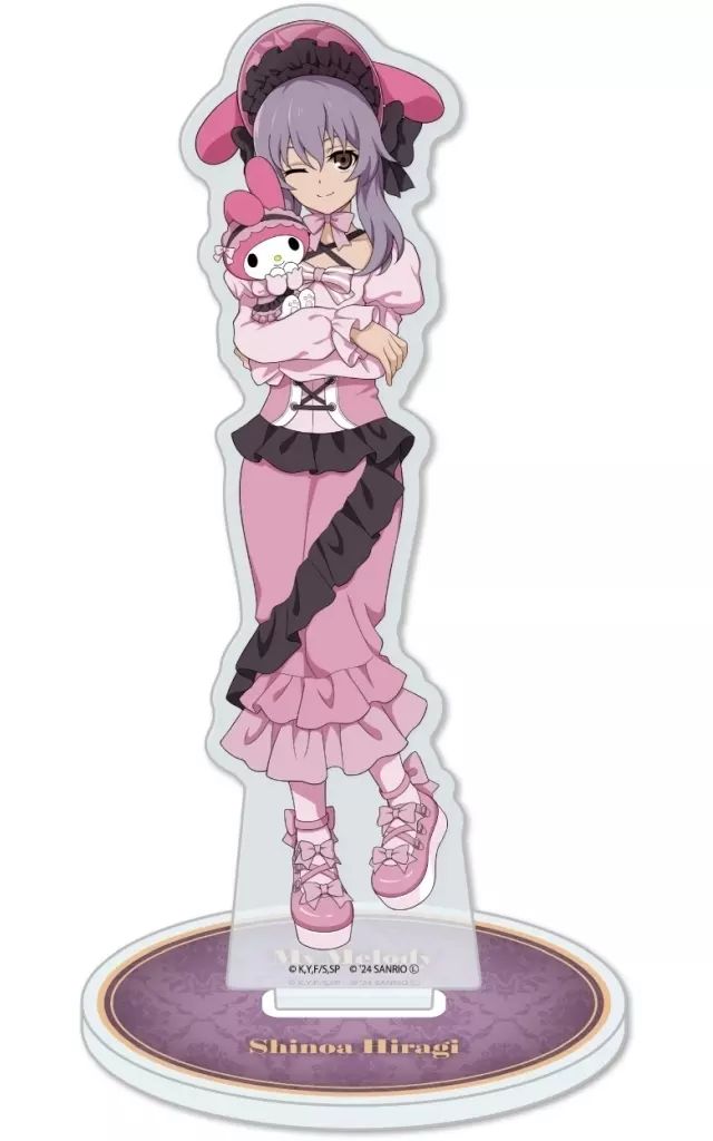 中古】アクリルスタンド・アクリルパネル 14.柊シノア×マイメロディ
