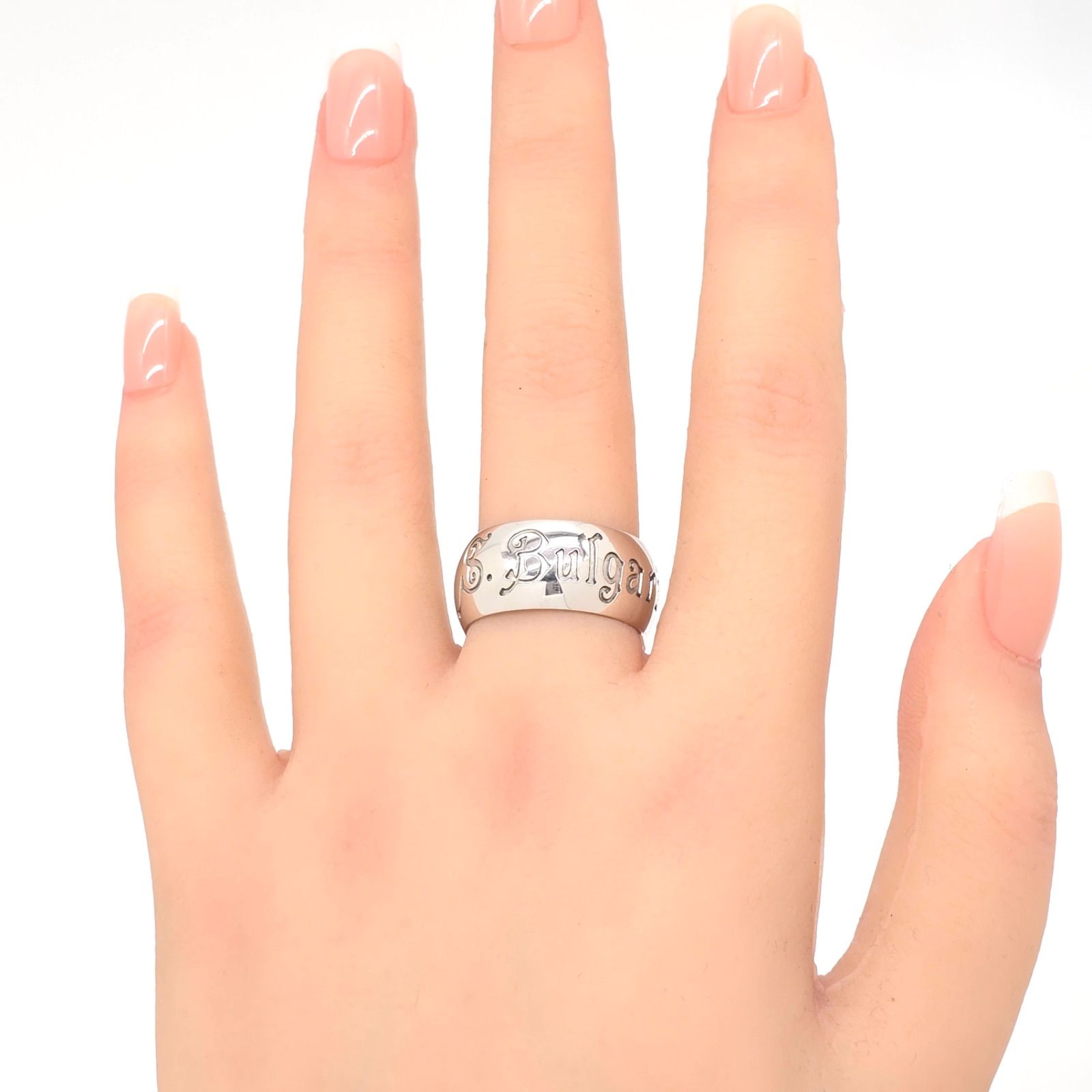 BVLGARI ブルガリ セーブザチルドレン リング 56 約17号 スターリング