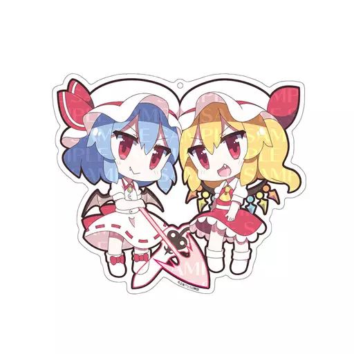 中古】キーホルダー・マスコット(キャラクター) 00.スカーレット姉妹