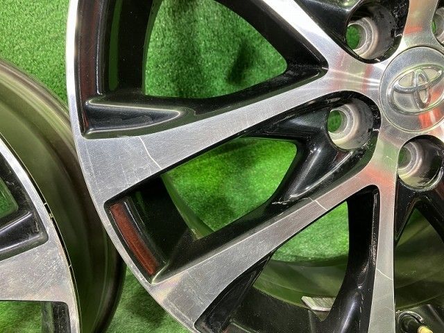 トヨタ TOYOTA 純正 エスティマ ACR55W ホイール アルミ ブラック