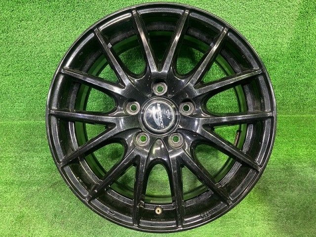 シュナイダー ｽﾃｯﾌﾟﾜｺﾞﾝ ｳﾞｫｸｼｰ ホイール アルミ クロ 16インチ 6.5J 5 