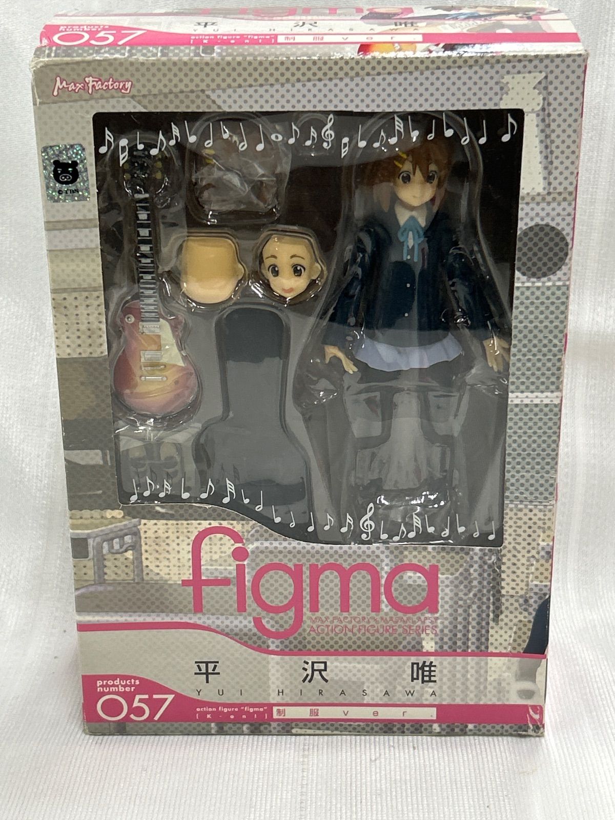 243未開封 マックスファクトリー figma 057 けいおん 平沢唯 制服ver