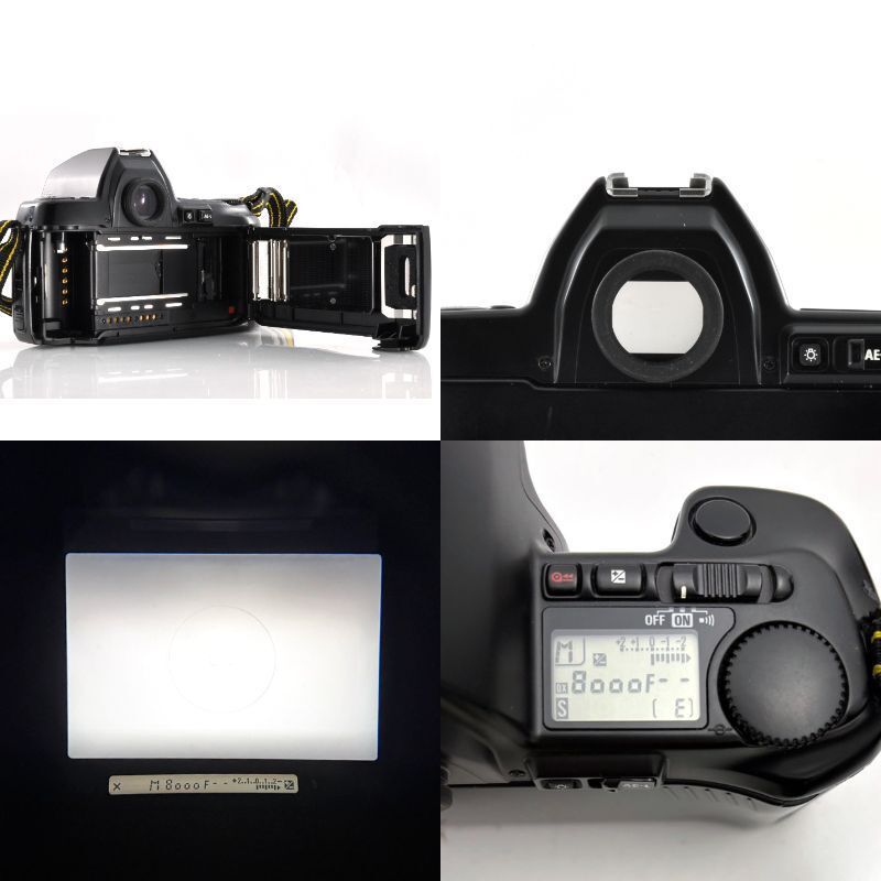 ニコン】Nikon AF F-801 ブラック フィルム一眼レフカメラ ボディ