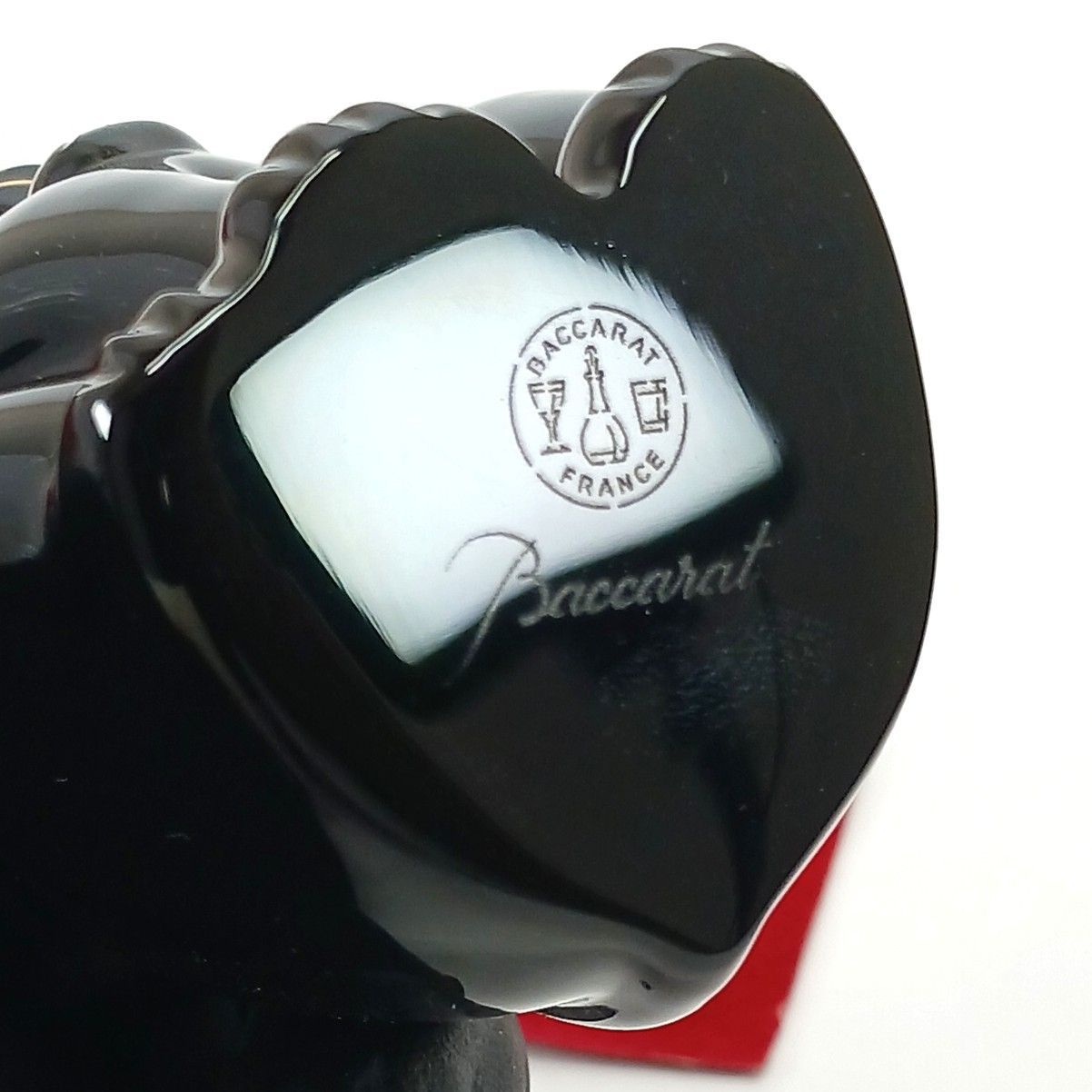 Baccarat バカラ 招き猫 フィギュリン ラッキーキャット ミッドナイト