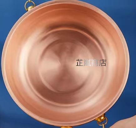 新品 七宝焼 クラフト 景泰藍 銅製 ホットポット 電磁調理器対応 二つ