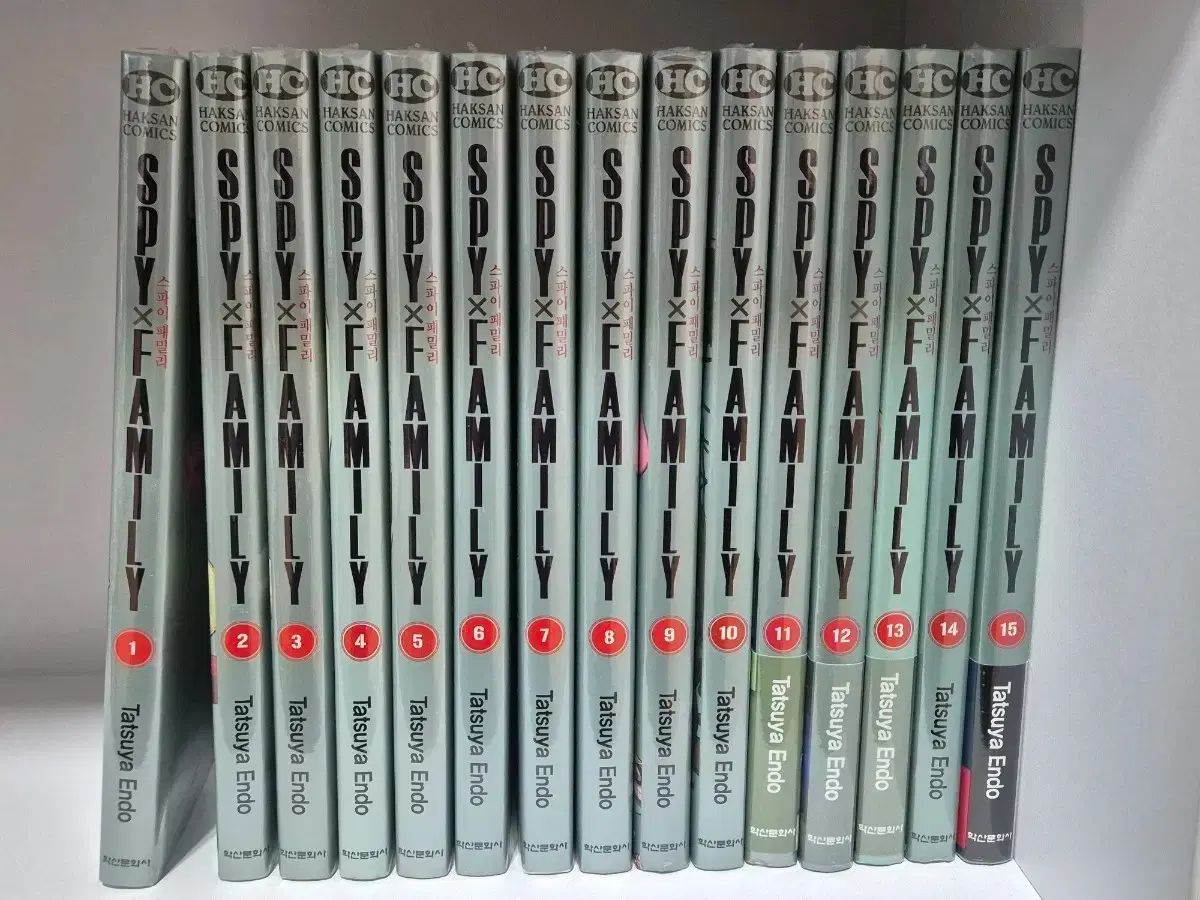 全巻 未開封 SPY × FAMILY (スパイファミリー) 1 - 15 巻 出品 購入