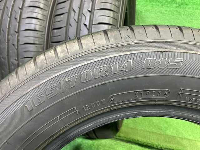 YELLOWHAT サマー イエローハット エコファイン 165/70R14 4本 6ミリ