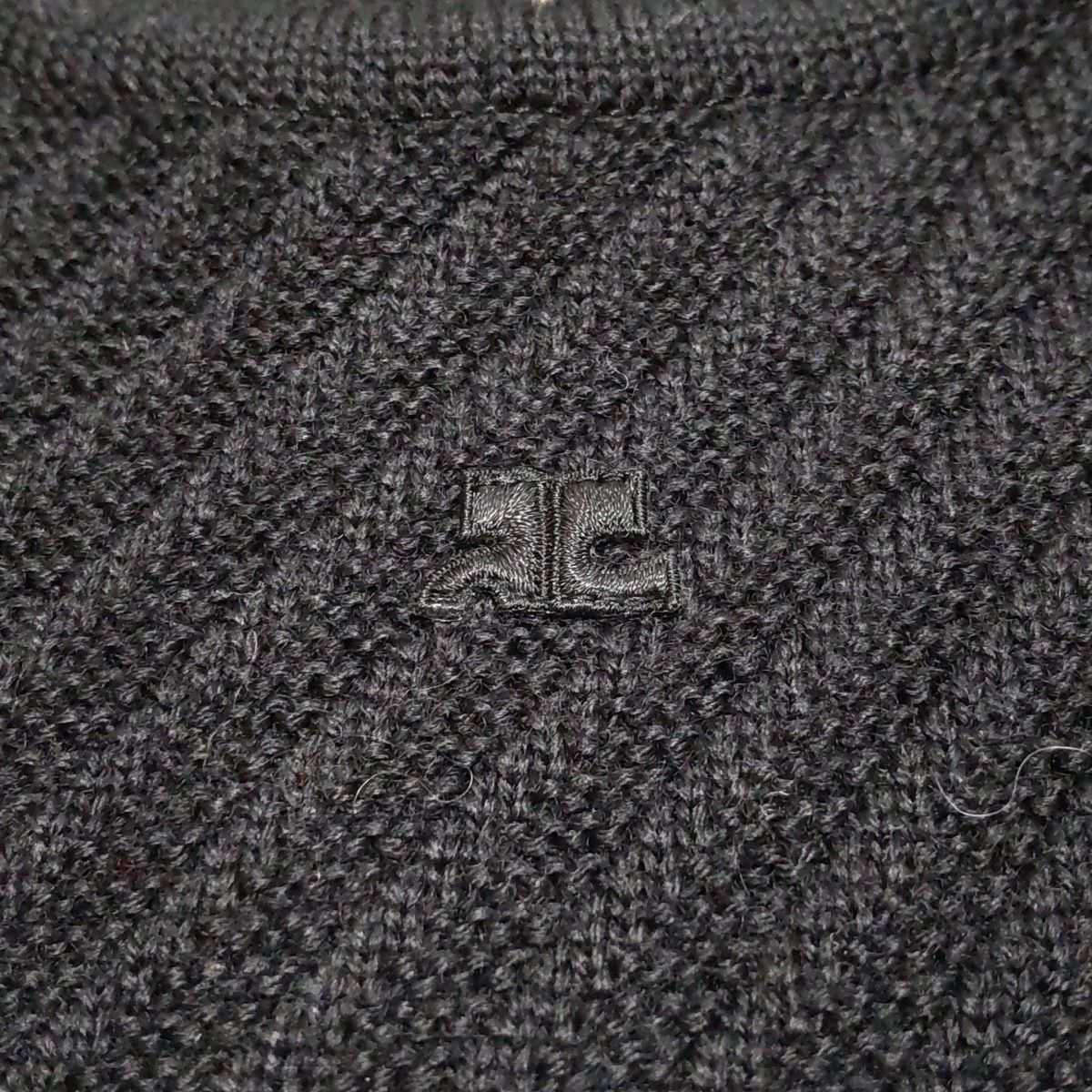 COURREGES(クレージュ) ワンピース サイズ9AR S レディース美品 - 黒