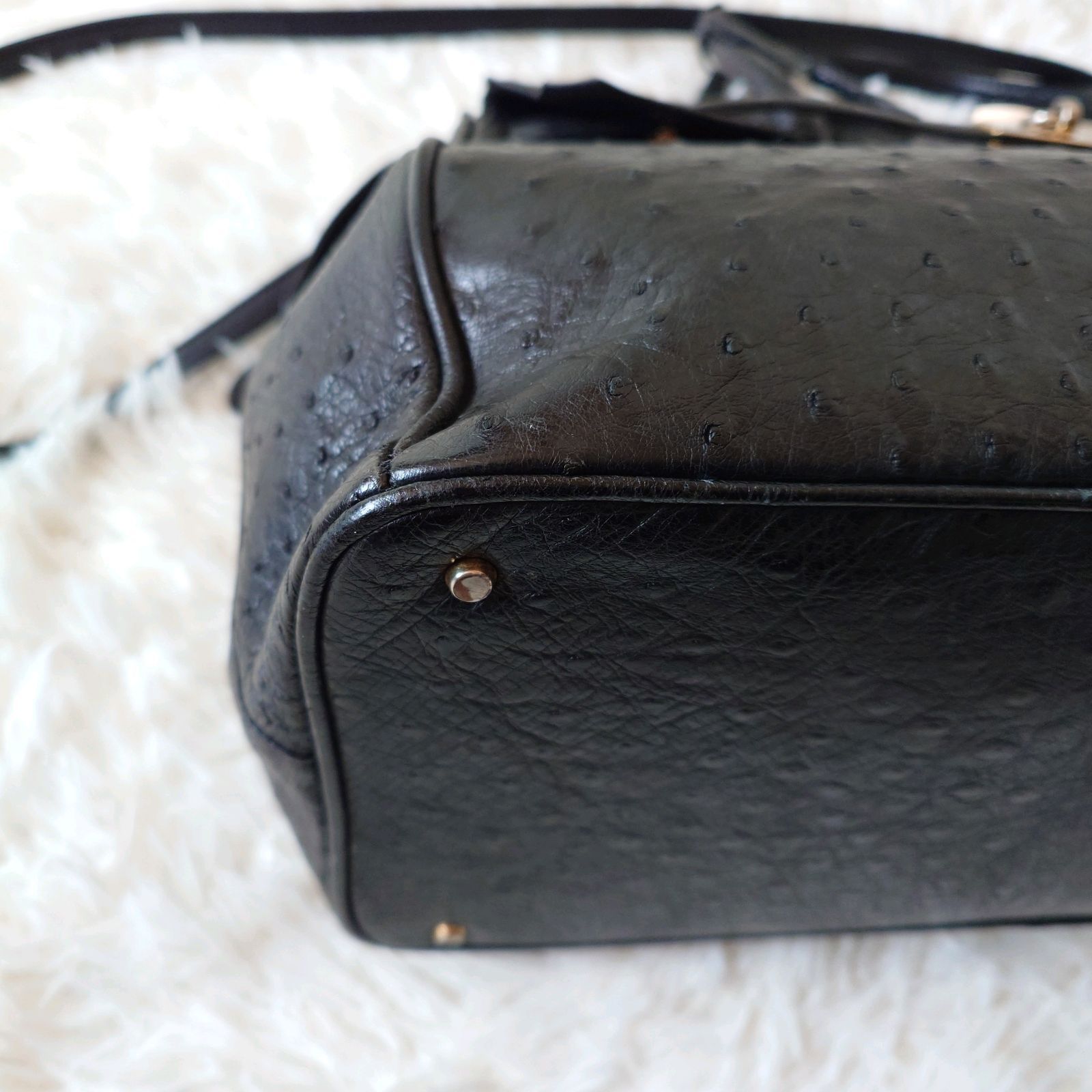 高級 トートバッグ ハンドバッグ 2way カデナ 南京錠 鍵付き