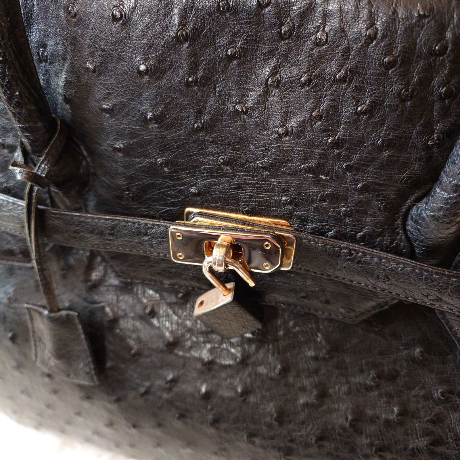 高級 トートバッグ ハンドバッグ 2way カデナ 南京錠 鍵付き