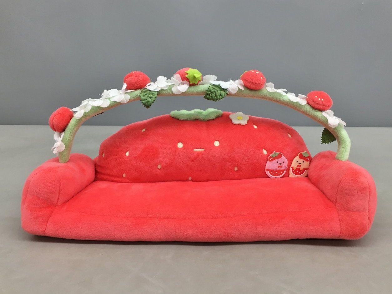 サンエックス ワンルーム イヌソファー 赤 ぬいぐるみ 新品未使用 サンエックス ワンルーム イヌソファー 赤 ぬいぐるみ 新品未使用