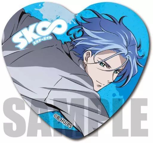 エスケーエイト ランガ ハート缶バッジ 中古】バッジ・ピンズ ランガ ハート缶バッジ 「SK∞ エスケーエイト