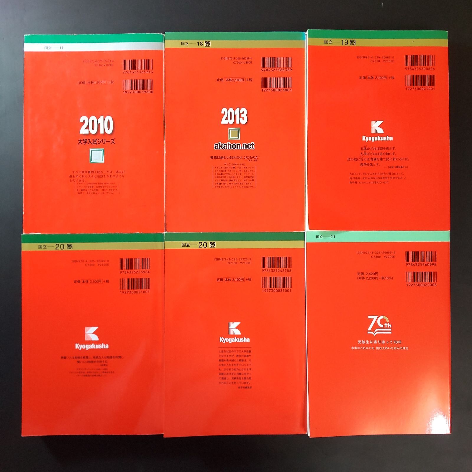 364】【6冊】秋田大学 書込みなし 2010 2013 2016 2019 2022 2025