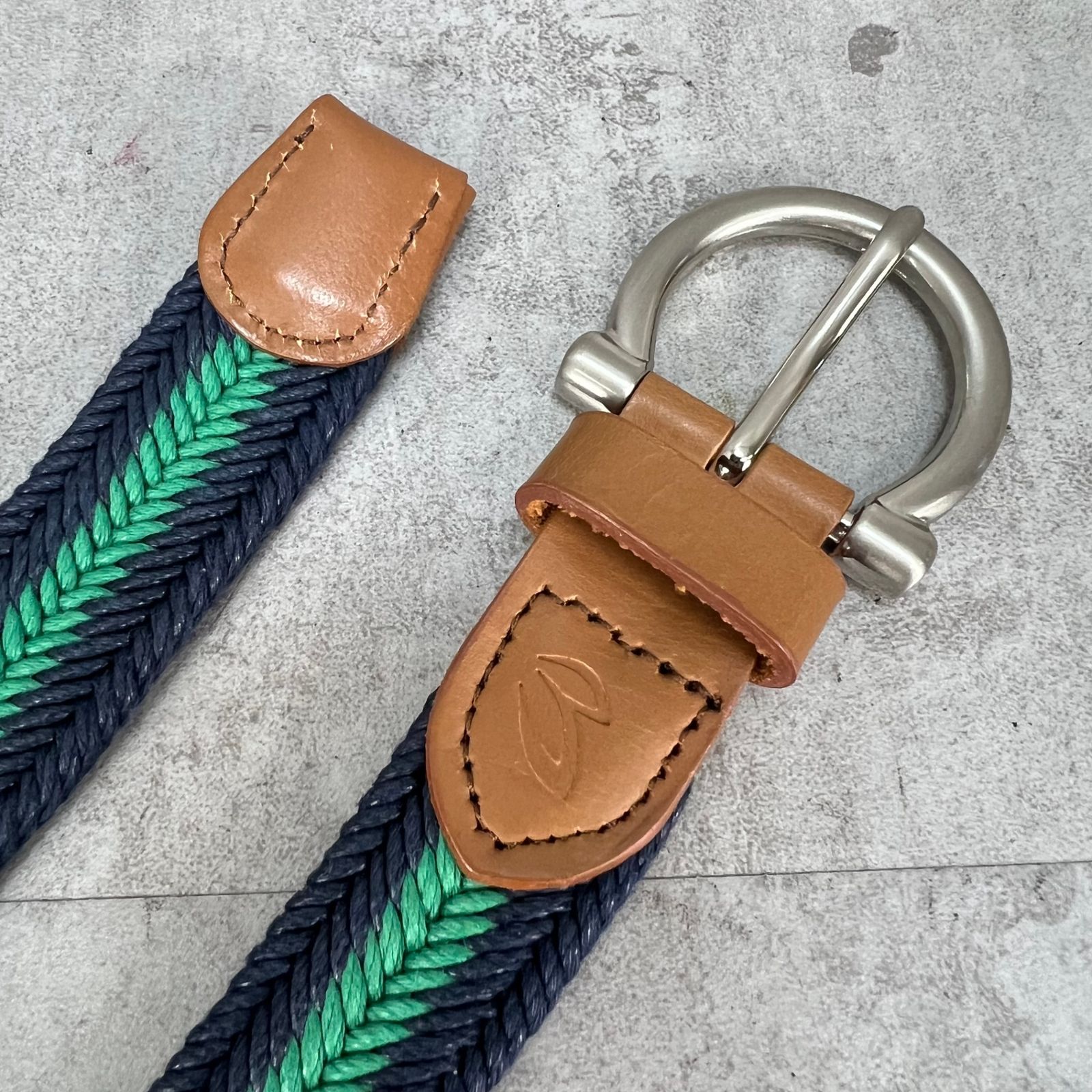 マスターバニーエディション ゴルフ レディースベルト 編み込み