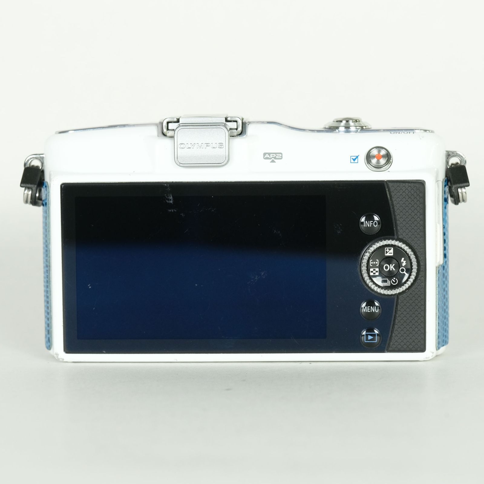 並品 | シャッター数1,292回] OLYMPUS PEN mini E-PM1 ボディ ホワイト