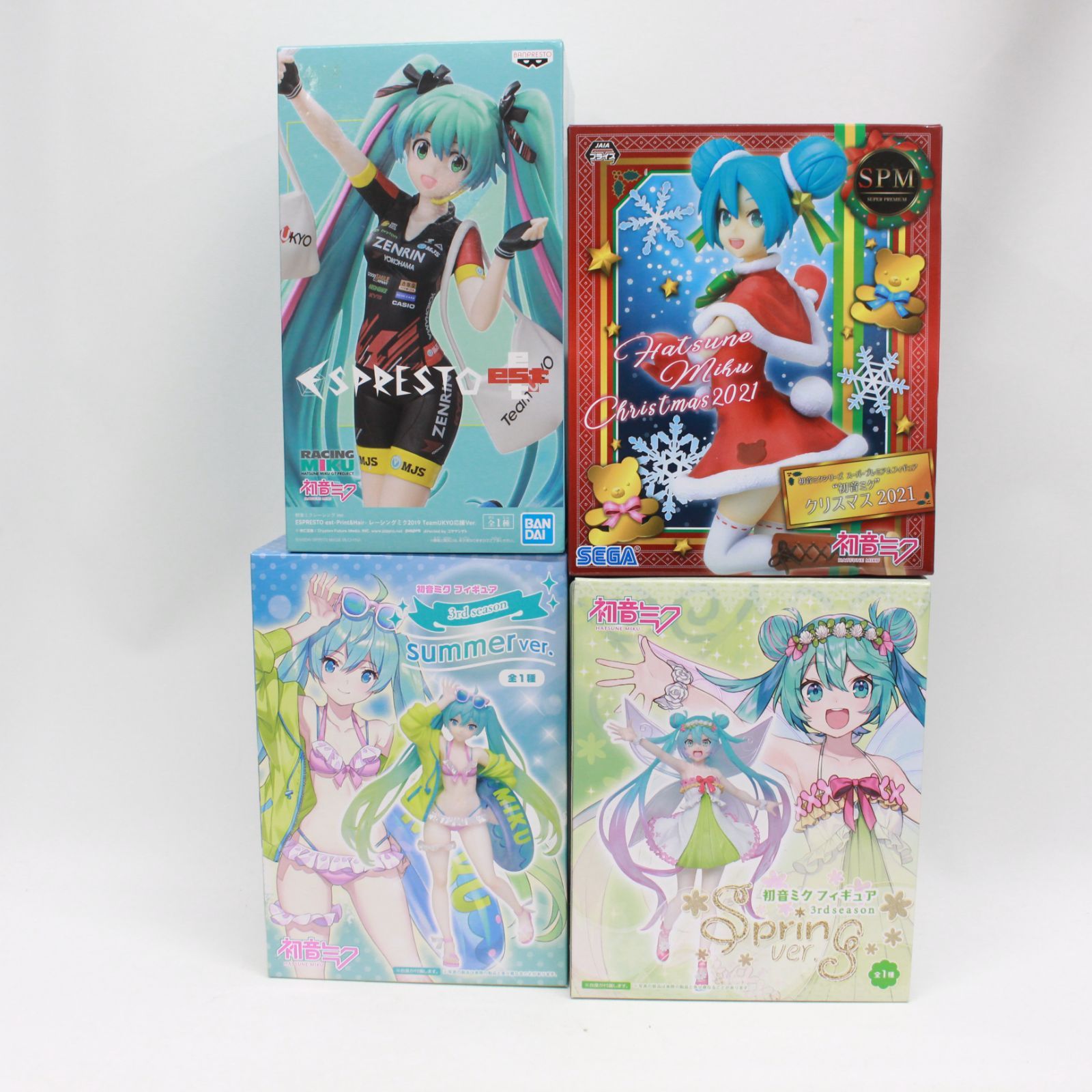 ☆1576 初音ミク フィギュア まとめ売り summer ver. spring ver