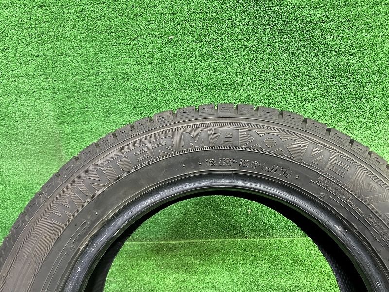 DUNLOP スタッドレス ダンロップ ウィンターマックスWM03 195/60R15 1本 6ミリ 2023年