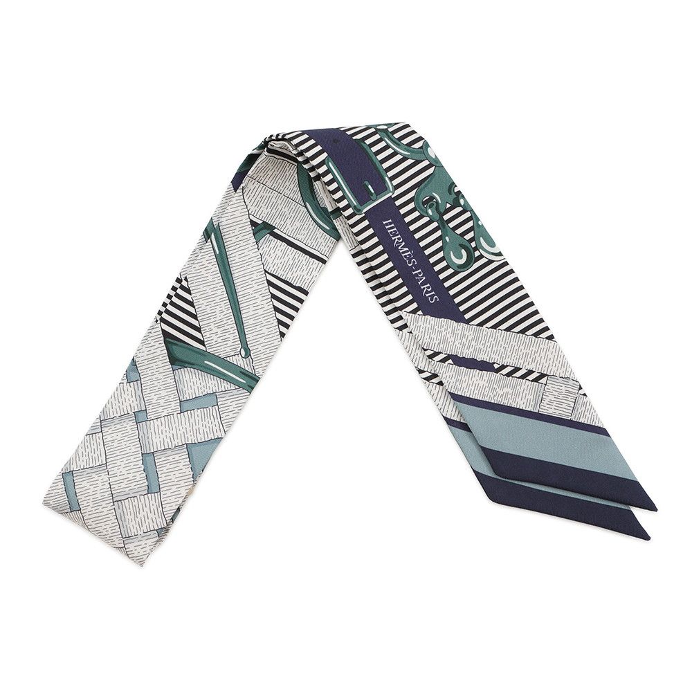 本日限定❗【新品】HERMES 馬銜・シュミーズ ツイリー スカーフ エルメス HERMES エルメス スカーフ ツイリー 『Mors a Jouets Chemise(馬銜