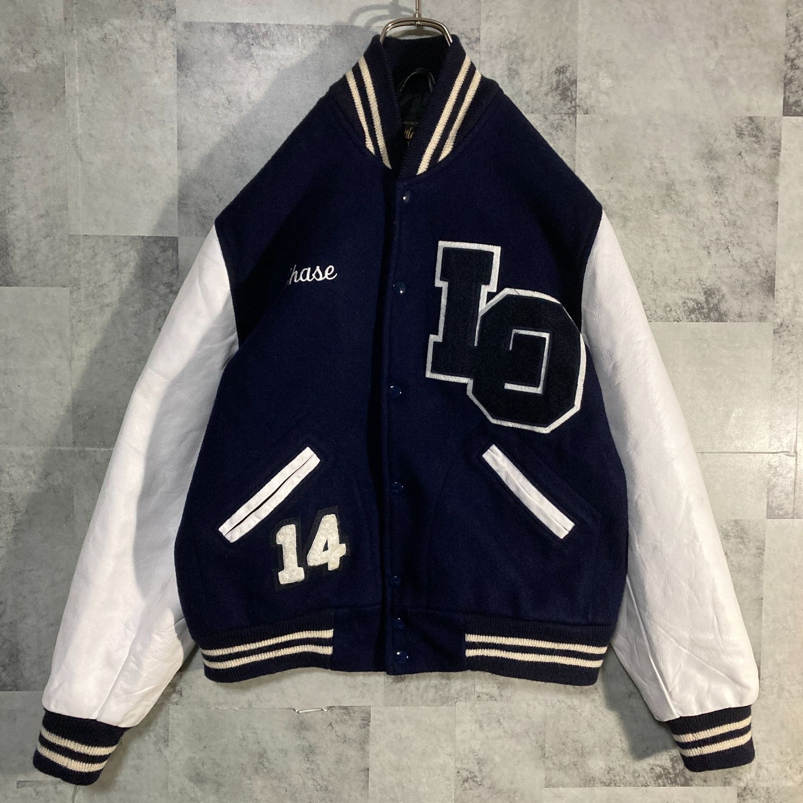 USA製 Settlemier's セトルマイヤーズ アワードジャケット 袖レザー