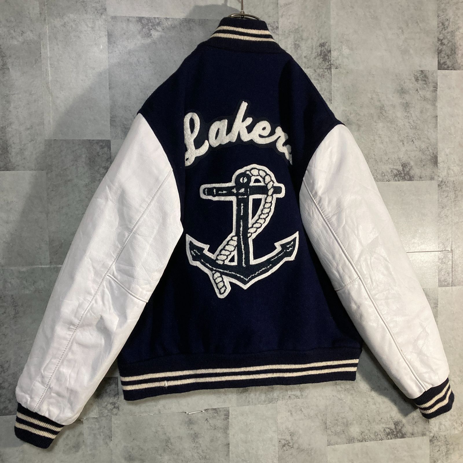 USA製 Settlemier's セトルマイヤーズ アワードジャケット 袖レザー