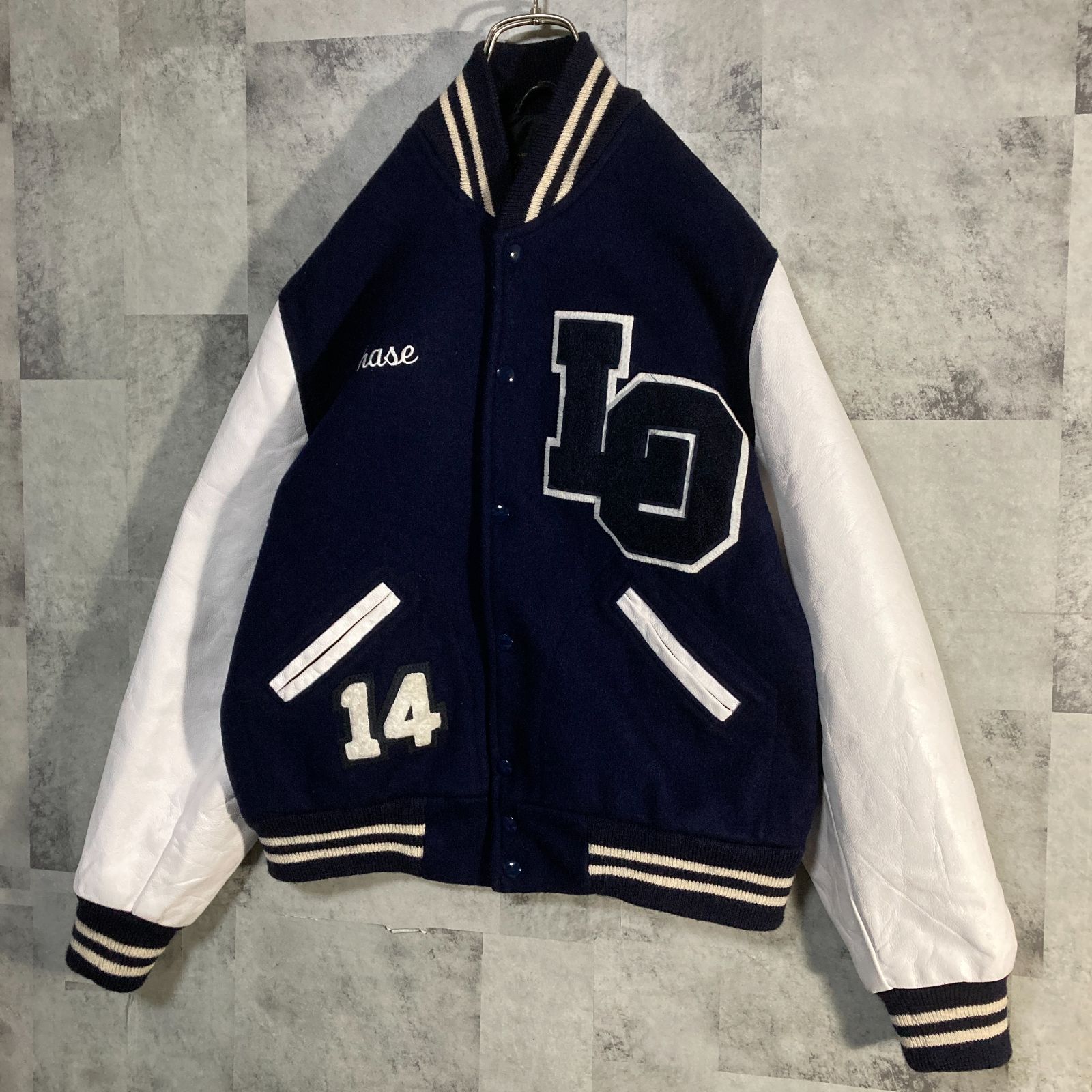 USA製 Settlemier's セトルマイヤーズ アワードジャケット 袖レザー