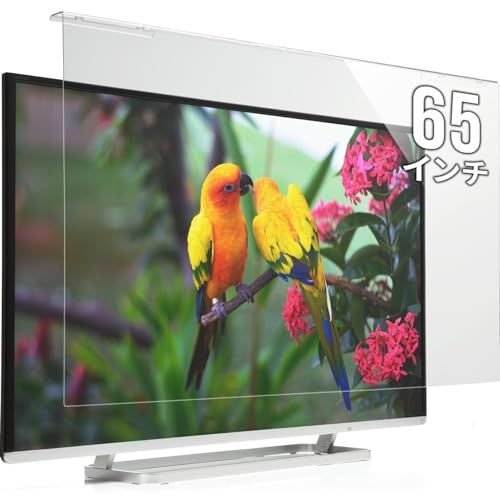 サンワダイレクト 液晶テレビ保護パネル 65インチ 対応 アクリル製