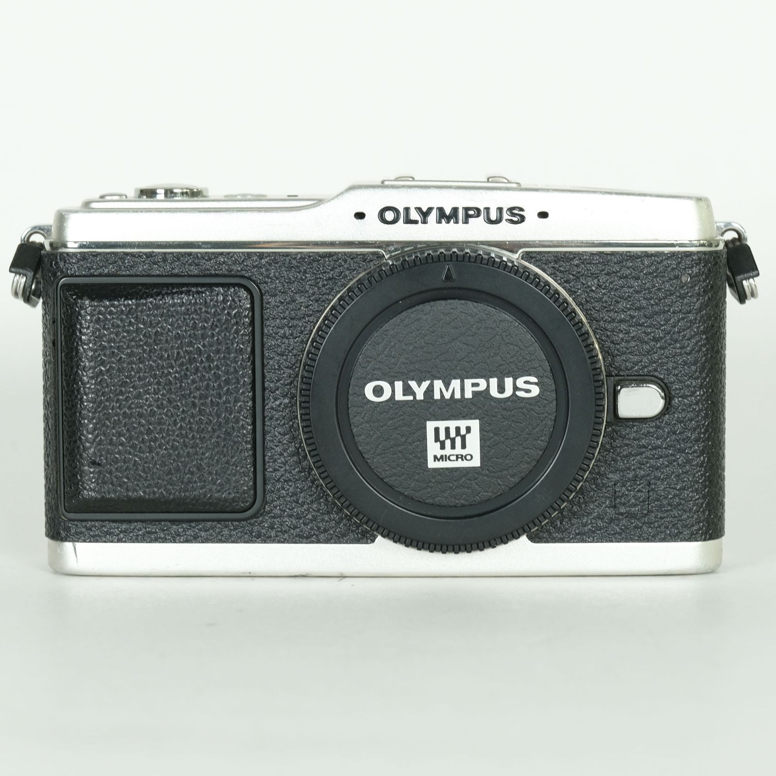 並品] OLYMPUS PEN E-P1 ボディ シルバー | マイクロフォーサーズ