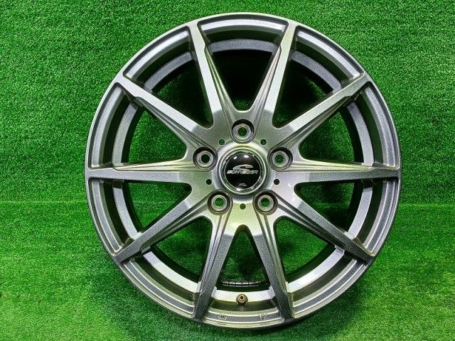 シュナイダー MID ﾉｱ ｳﾞｫｸｼｰ ｴｽﾃｨﾏ ホイール アルミ ガンメタ 16インチ 
