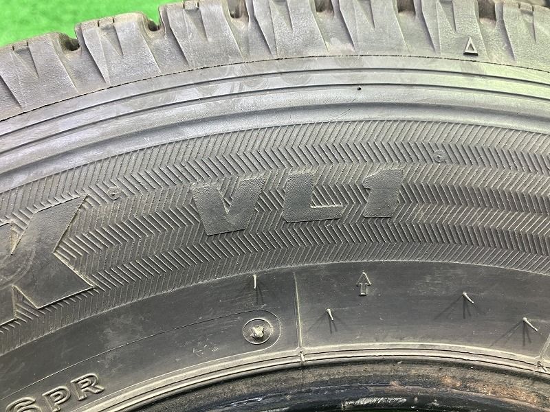 車 BRIDGESTONE スタッドレス ブリヂストン ブリザックVL1 165R14/6PR