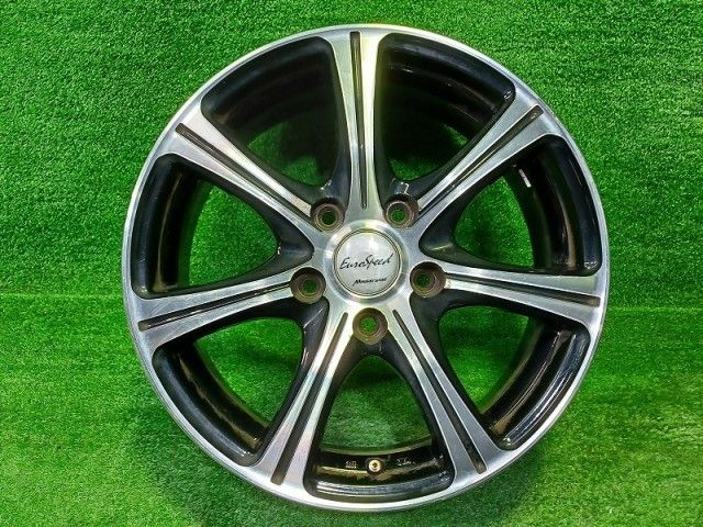 ユーロスピード MID ﾉｱ ｳﾞｫｸｼｰ ｴｽｸｧｲｱ ホイール アルミ ブラック 